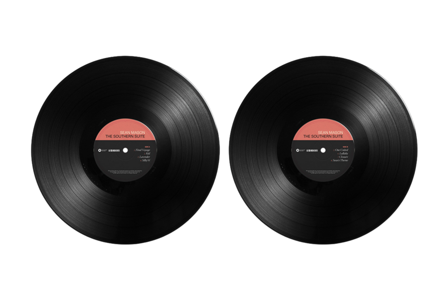 The Southern Suite - two vinyl records showing side A and B labels