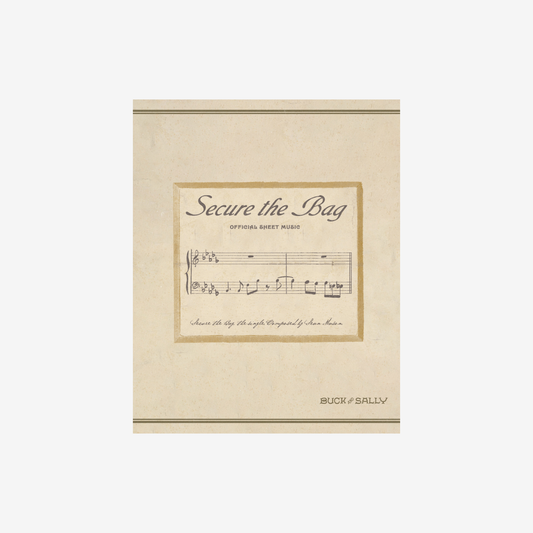 SHEET MUSIC | SECURE THE BAG SINGLE