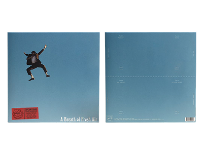 A Breath of Fresh Air vinyl record front and back cover
