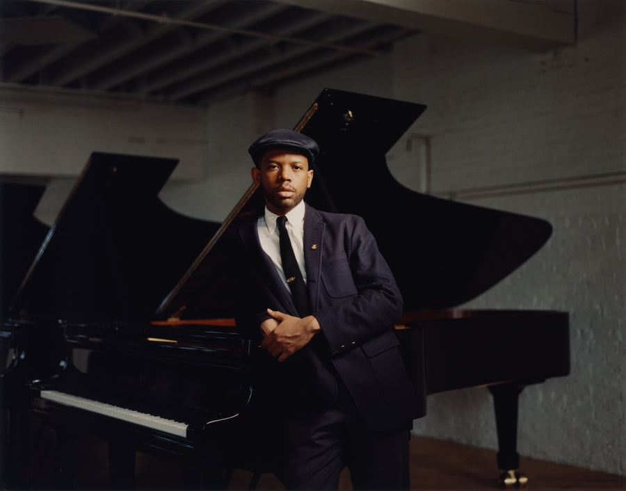 Sean Mason at the piano
