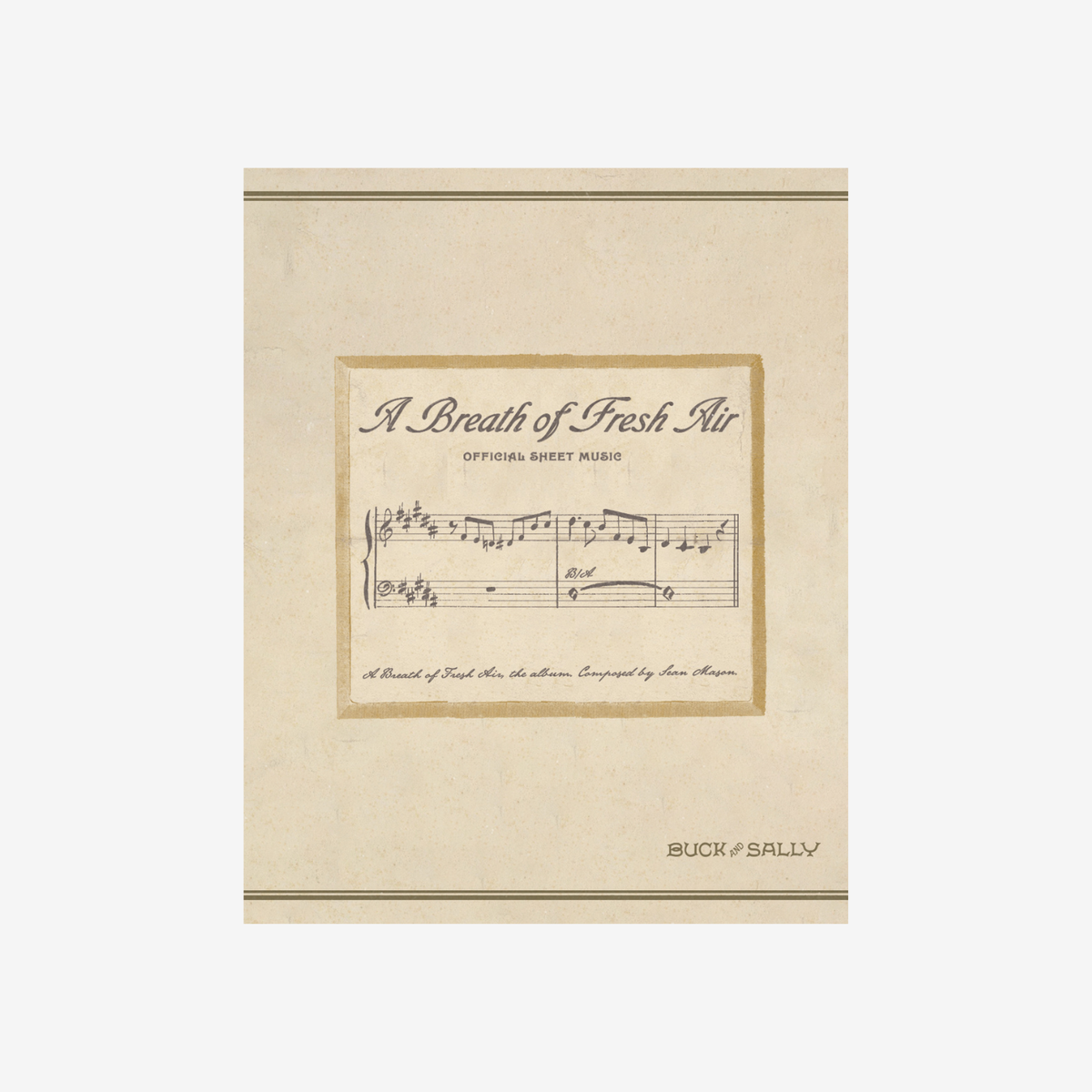 A Breath of Fresh Air — Sheet Music