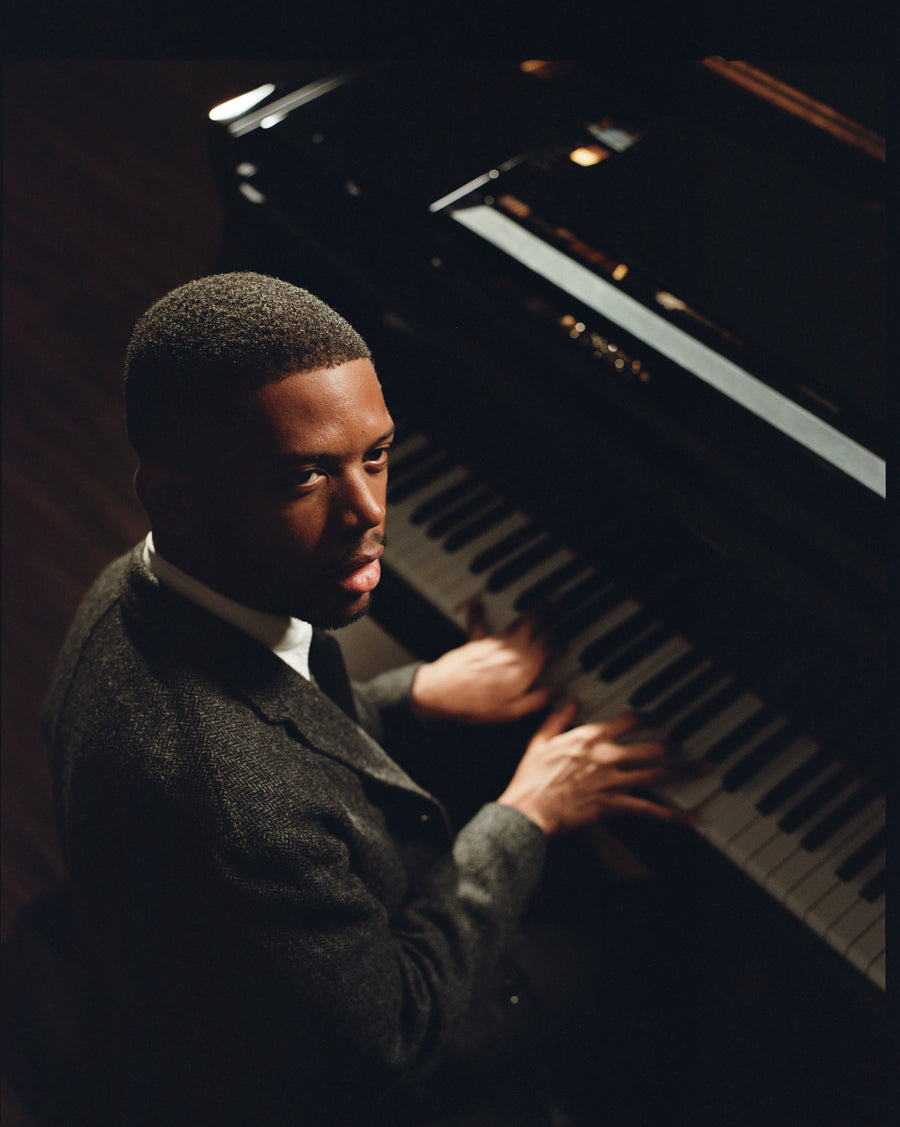 Sean Mason at the piano
